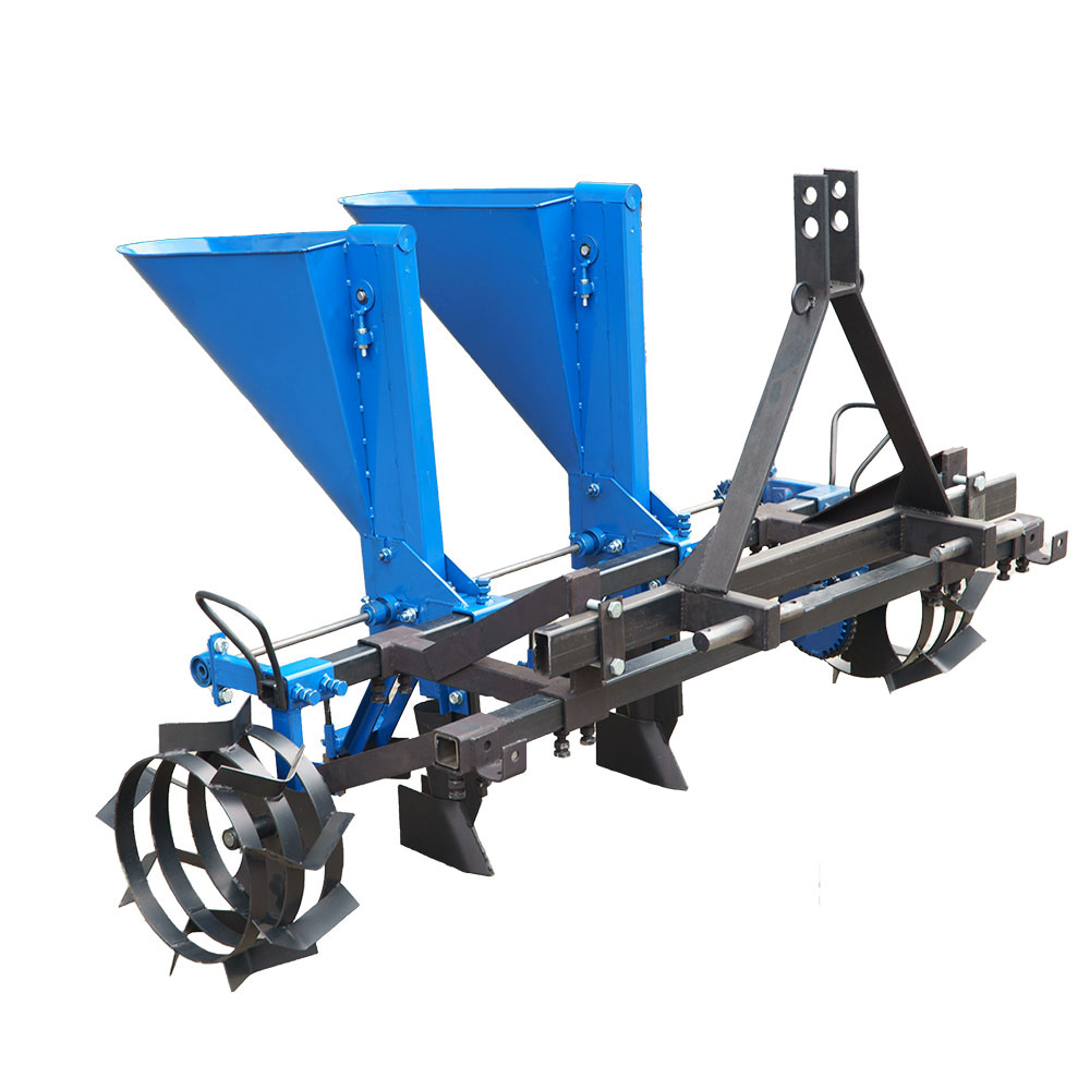 Часникосаджалка 2рядна (для мінітрактора) (ложки стандарт Ø24,5) (ЧС15)